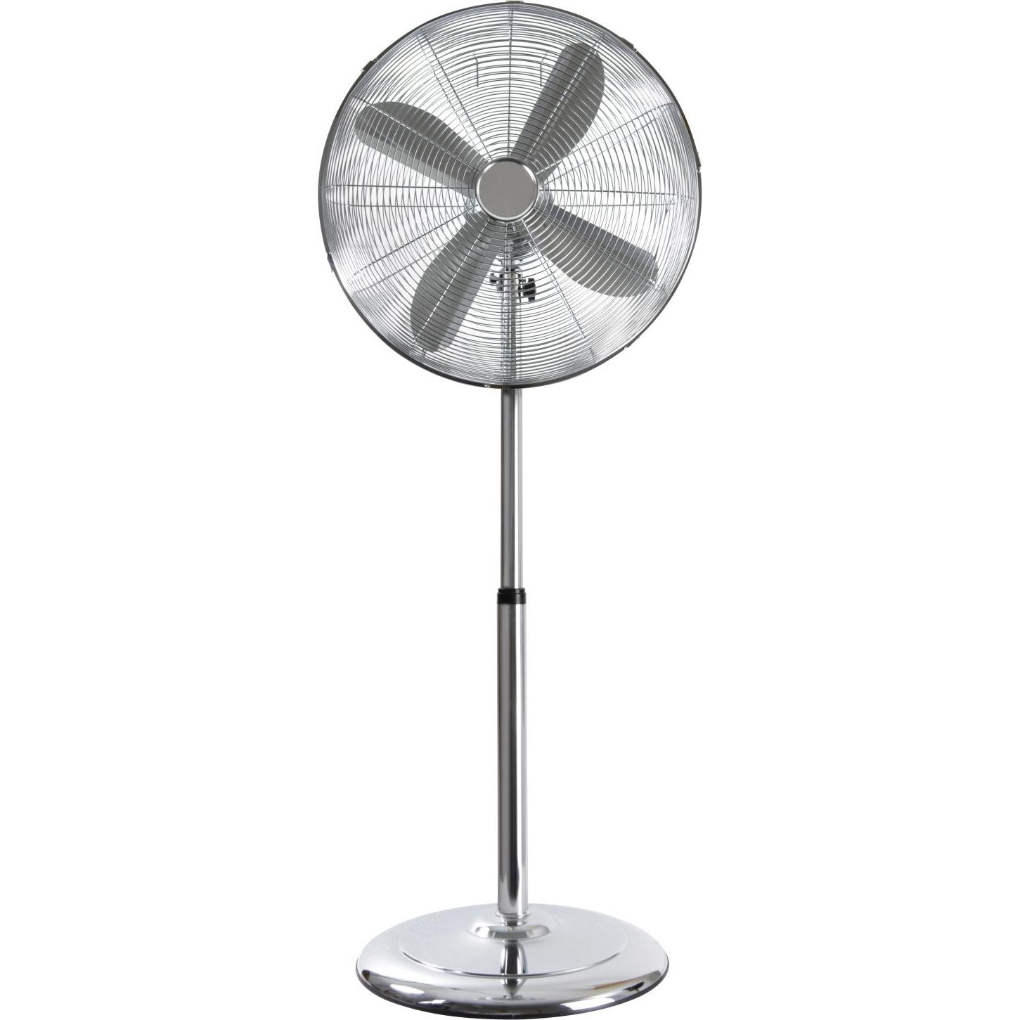 Thumbnail - Nordic Home Culture FT-562 18 Zoll Standventilator aus Metall, Ventilator, Silber