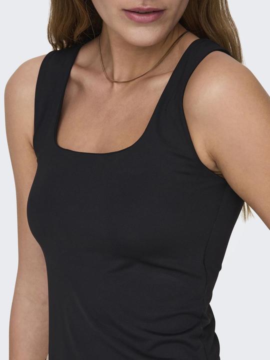 Actual product image Only Plain top without sleeves (M)