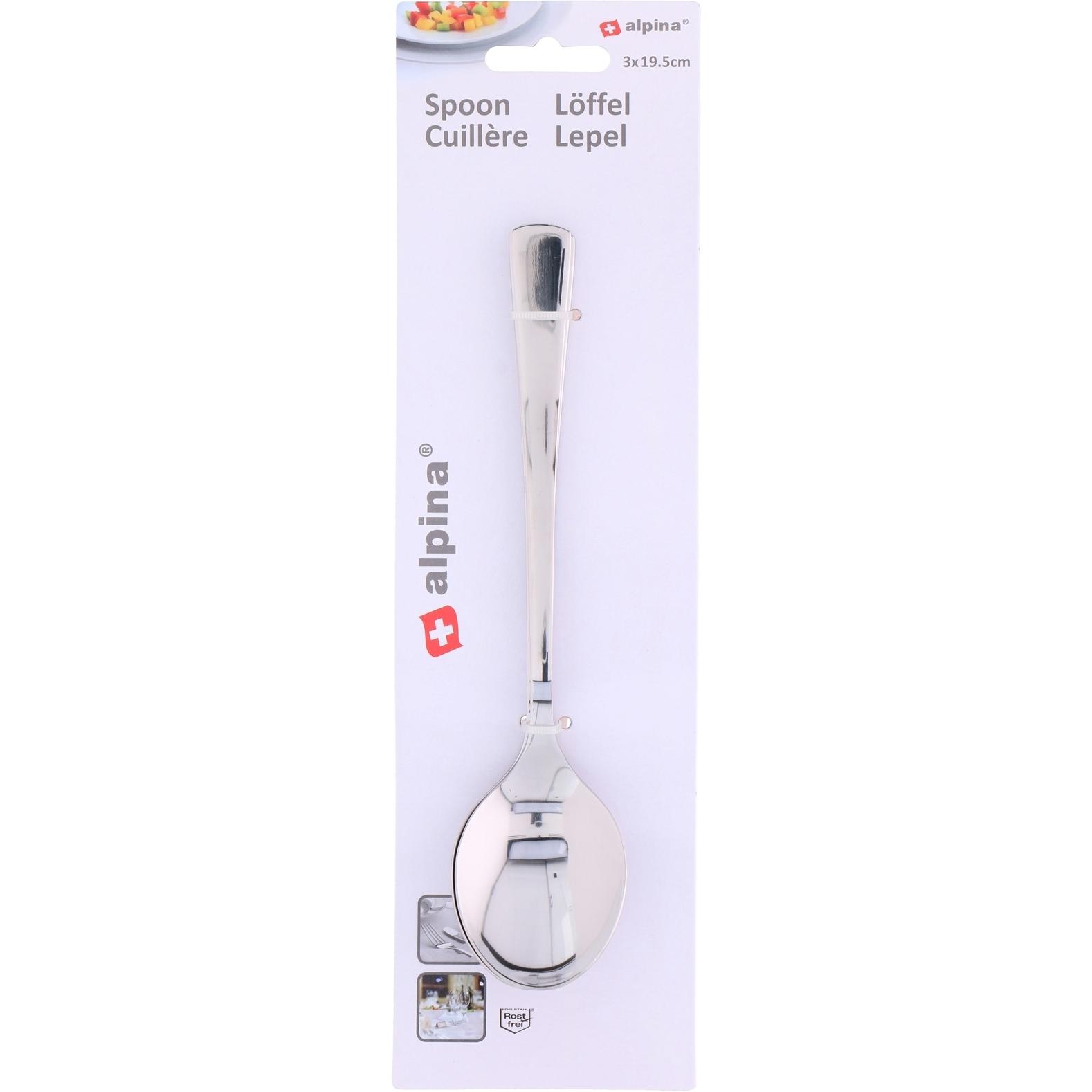neuetischkultur Speiselöffel 3er Set, Besteck, Silber