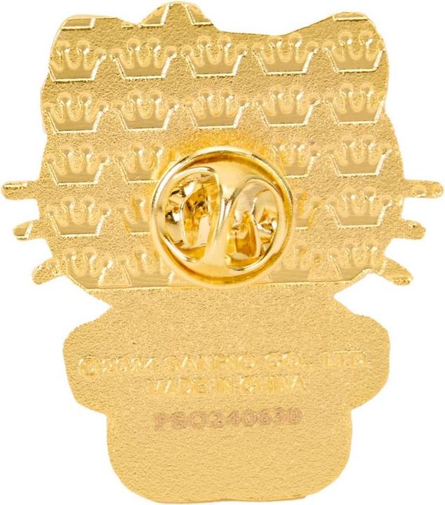 Actual product image Loungefly Hello Kitty by Enamel Pins 50th Anniversary Gold Blind Box Assortment (12)