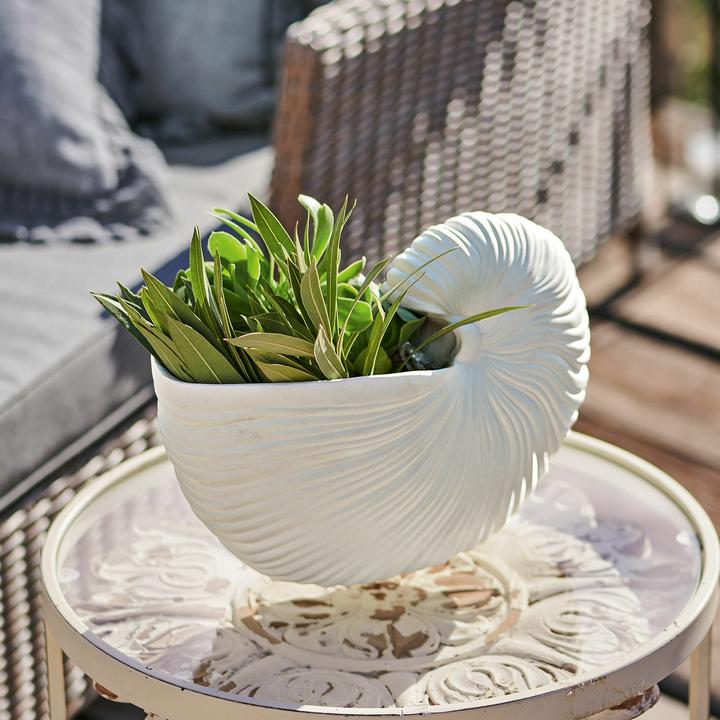 Actual product image Loberon Cachepot Manteur white (28.50 cm)