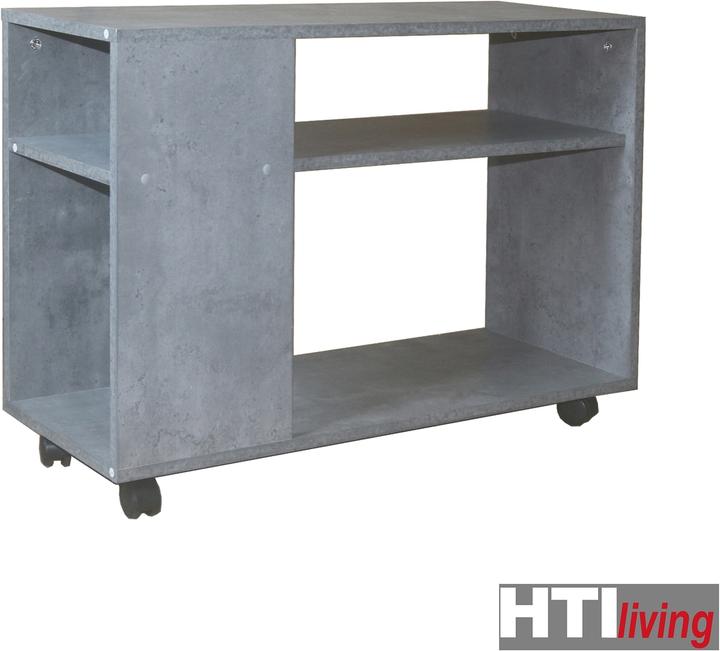 Produktbild HTI-Living Regal auf Rollen (80 x 55 x 30 cm)
