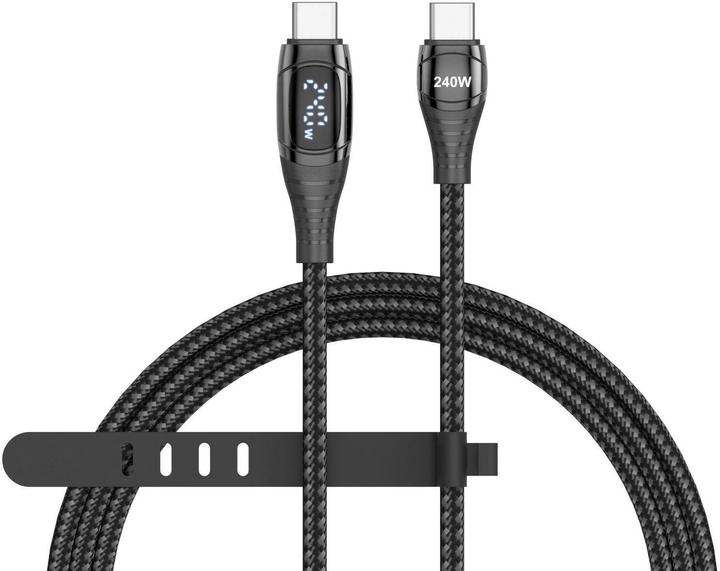 Image du produit SmallRig 240W Power Cable with Led Display 5113 (1 m, USB 3.1, 240 W)