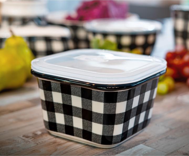 Produktbild neuetischkultur Schüssel viereckig 0,8 Liter Keramik (14.50 cm, 0.80 l, 1 x)