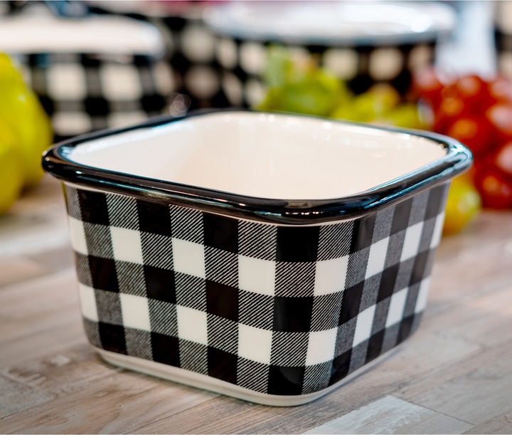 Produktbild neuetischkultur Schüssel viereckig 0,8 Liter Keramik (14.50 cm, 0.80 l, 1 x)