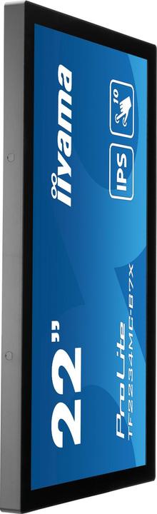 Immagine prodotto iiyama 21,5 pollici IPS 1920 x 1080 10 Point Touch Anti-Fingerprint 1000:1 305 cd (1920 x 1080 pixel, 22")