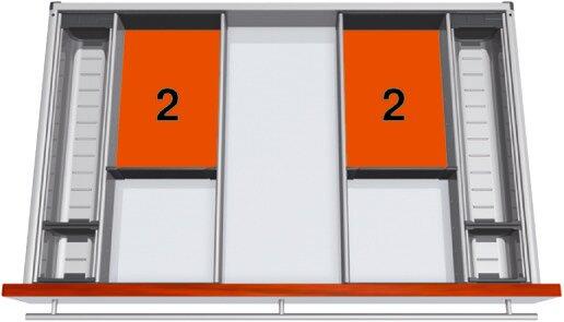 Image du produit Blum Set de casiers ORGA-LINE pour TANDEMBOX antaro
