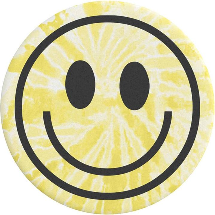 Actual product image PopSockets PopGrip Tie Dye Smiley