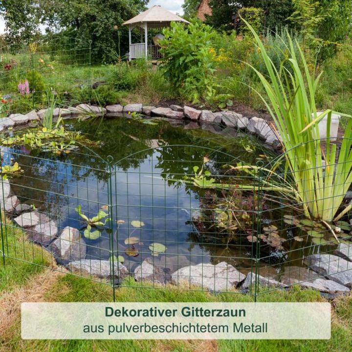 Produktbild Relaxdays Teichzaun-Set