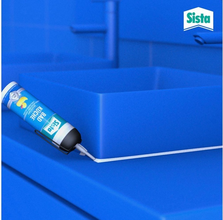 Actual product image Sista Bathroom + Kitchen transparent (0.18 kg, Transparent, 100 ml)