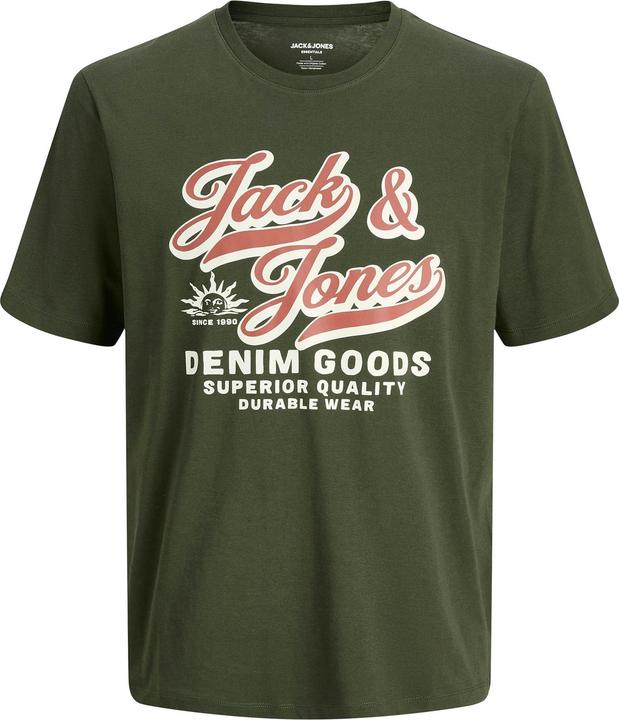 Actual product image Jack & Jones T-Shirt Casual Bequem sitzend JJELOGO TEE O-NECK 5PK (L)