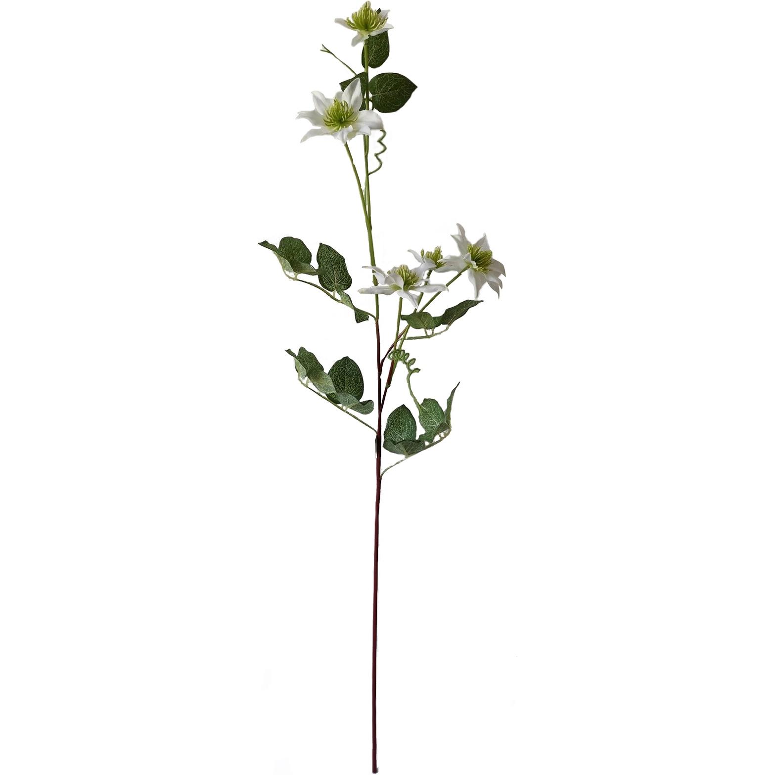 HTI-Living, Kunstpflanzen, Frühlingsblume Weiss Kunstblume (78 cm)