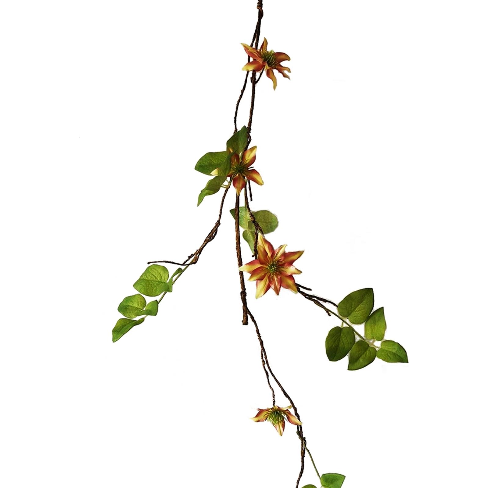 HTI-Living, Kunstpflanzen, Blumengirlande 106 cm Kunstblume (106 cm)
