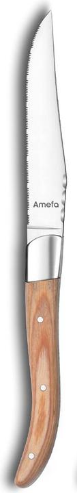 Image du produit Amefa Royal Steak 2520 - 4-pcs Steak knife set natural in wooden box (4 pcs, Set de couverts)