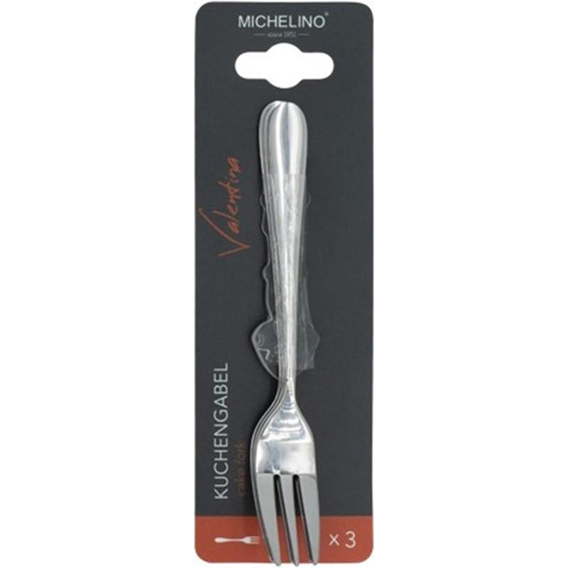 Thumbnail - Michelino Kuchengabeln 3 Stück, Besteck, Silber