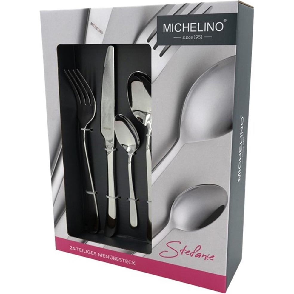 Michelino Besteckset 24-teilig, Besteck, Silber