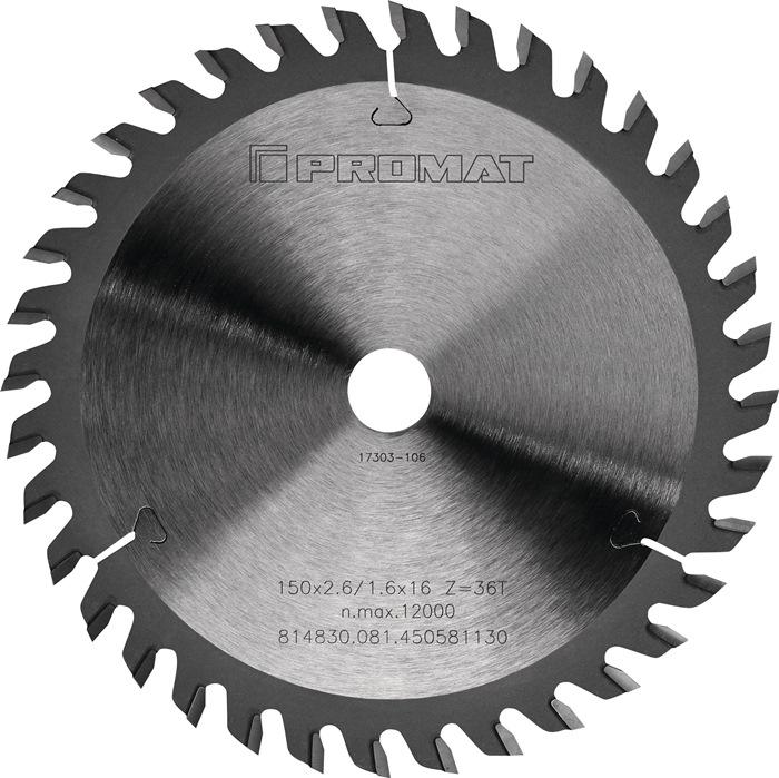 Actual product image Promat Precision circular saw blade