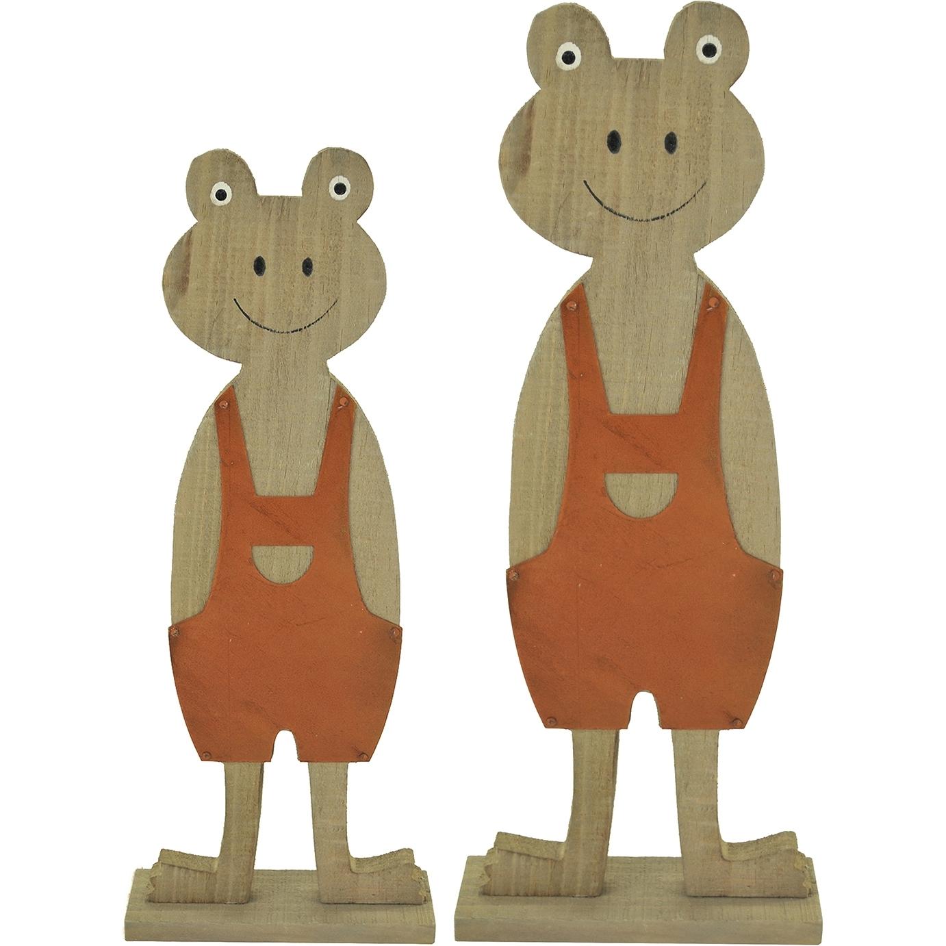 Thumbnail - HTI-Living, Osterdeko, Osterfiguren 2er Set, Holz (2 x)
