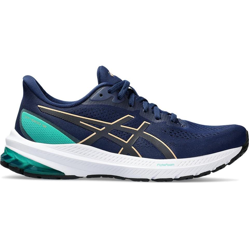 ASICS Performance, Unisex, Laufschuhe, GT-1000 12 1012B450-404 - 36 (36), Blau
