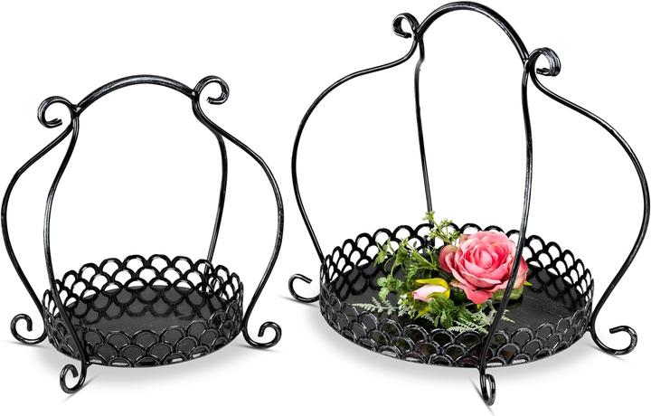 Immagine prodotto Formano Set di 2 cestini in metallo (36 cm, 2x)