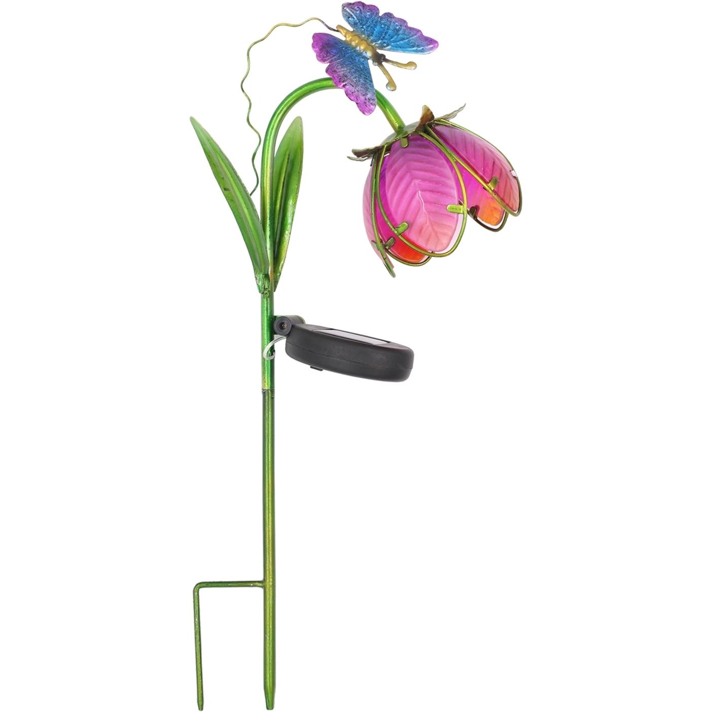 HTI-Living, Gartenbeleuchtung, Solarlampe Blume