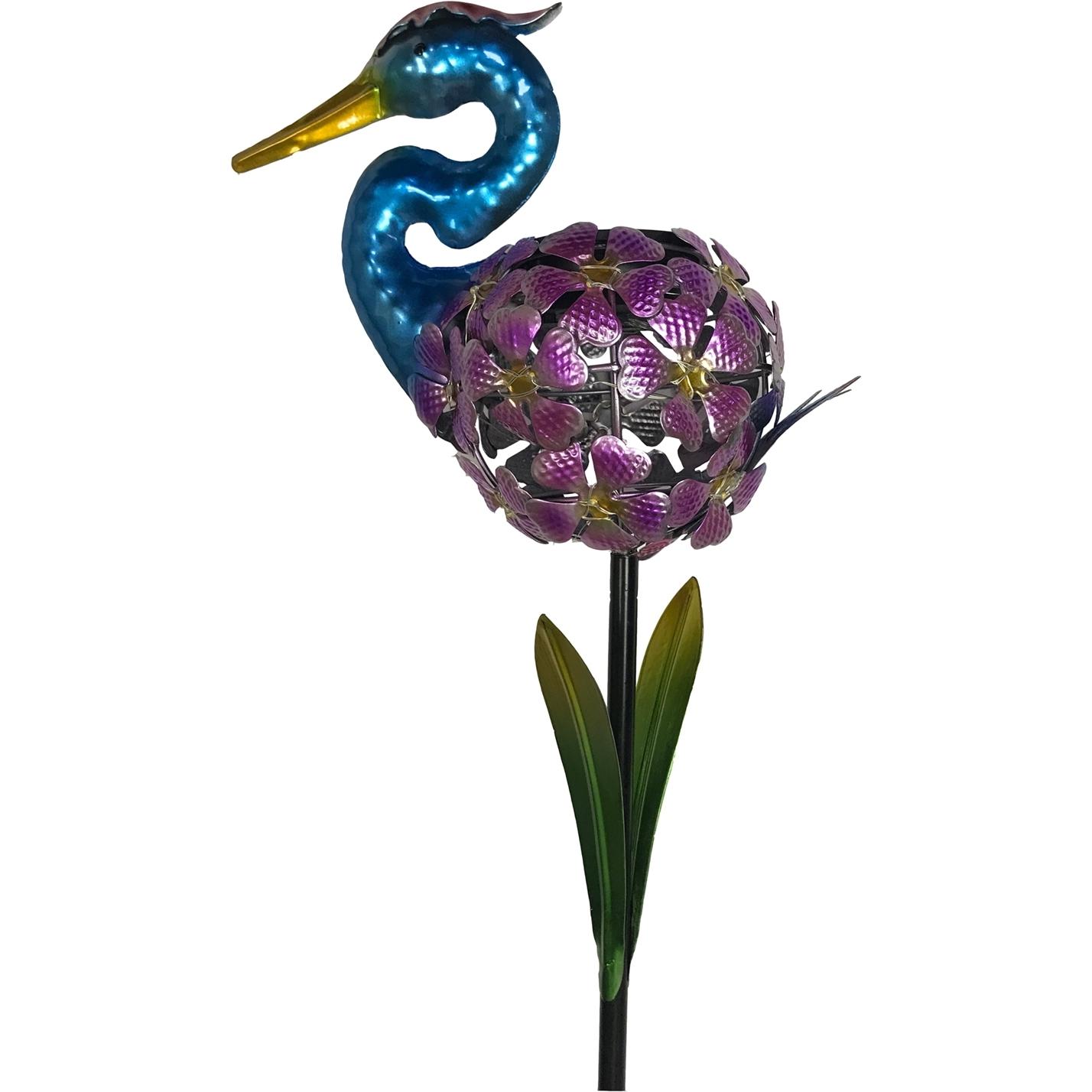 HTI-Living, Gartenbeleuchtung, Solarlampe Reiher