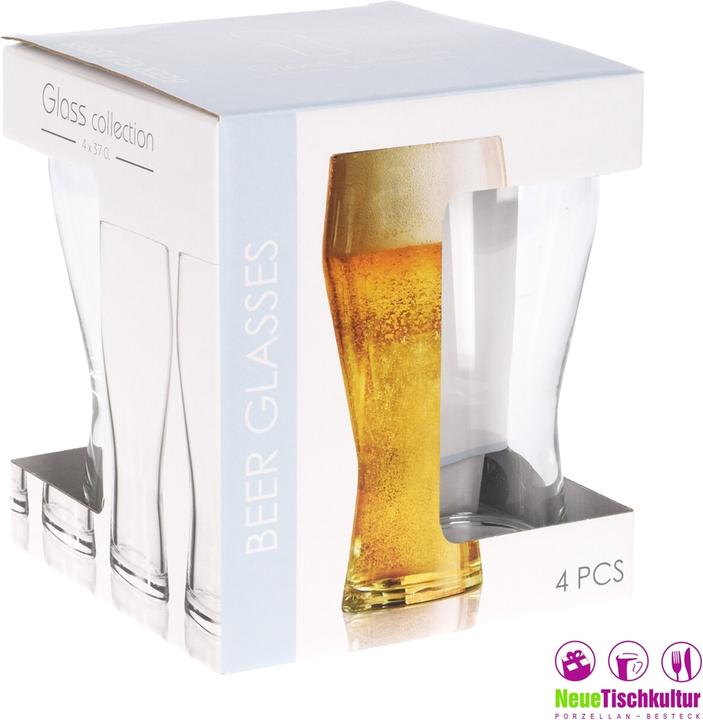 Produktbild neuetischkultur Biergläser (0.40 l, 4 x)