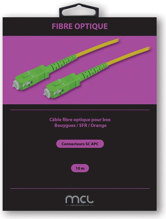 Produktbild MCL Scapc/Scapc Monomode Simplex Optical Fiber - 10m
