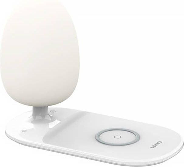 Immagine prodotto Ldnio Lampada notturna con funzione di ricarica wireless Qi, Y3 (bianco) (1500 lm)