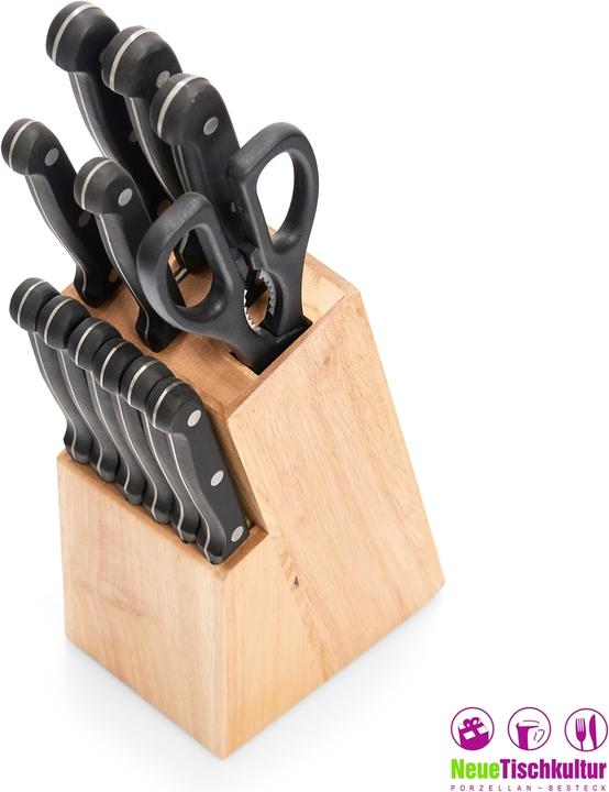Produktbild neuetischkultur Messerblock-Set, 13-teilig