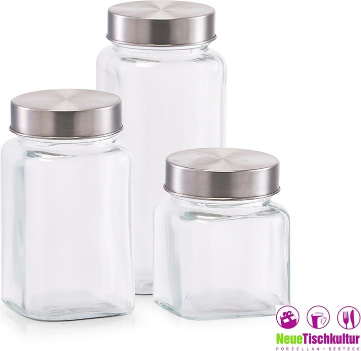 Produktbild neuetischkultur Vorratsglas eckig (0.62 l)