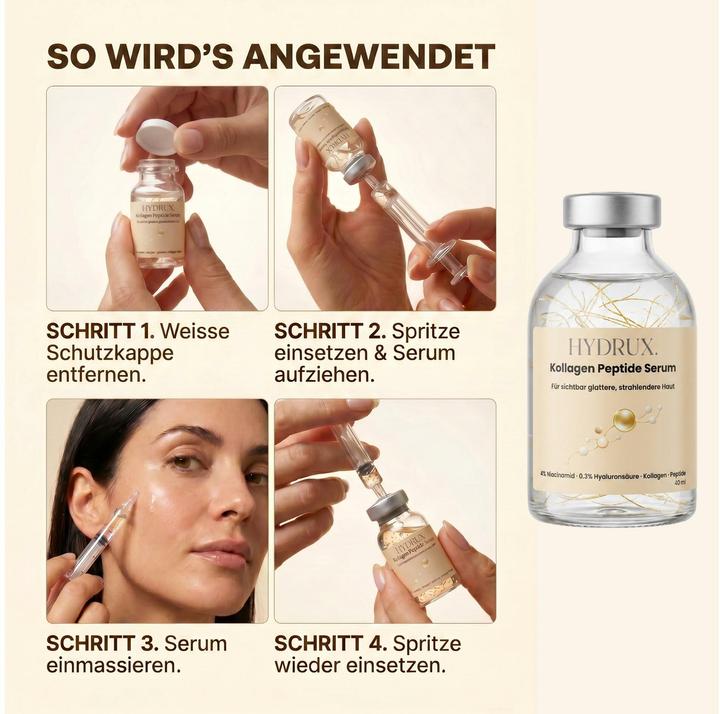 Actual product image Hydrux Kollagen Peptide Serum (40 ml)