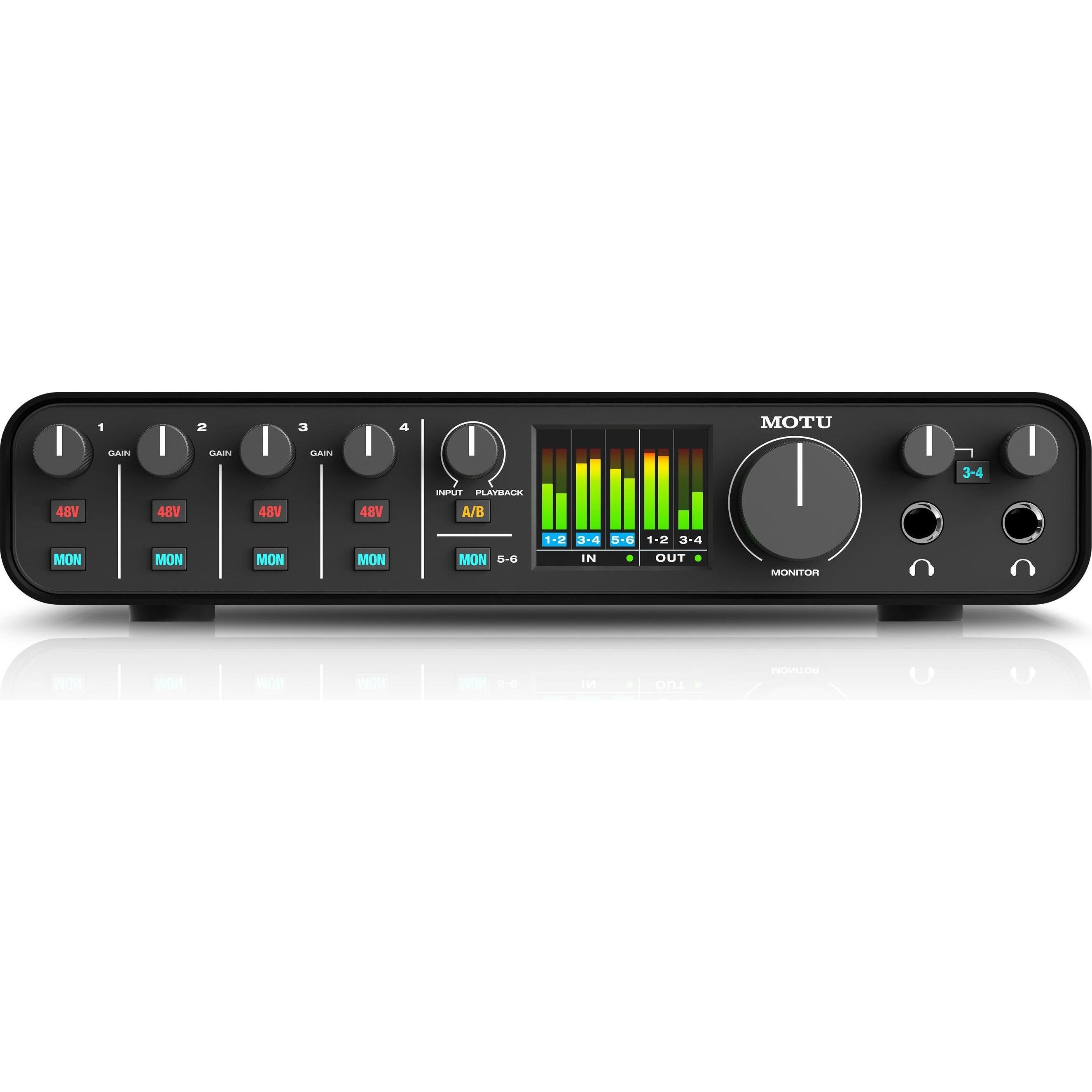 Thumbnail - MOTU M6 (USB), Audio Interface, Schwarz
