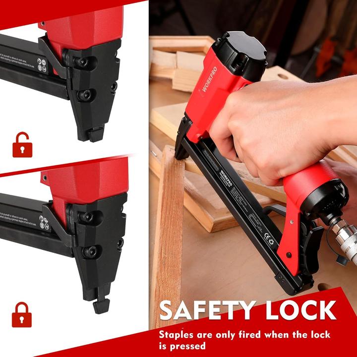 Actual product image Workpro Drucklufttacker ‎21GA/8016 (Tacker)