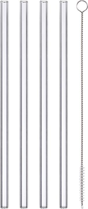 Actual product image neuetischkultur Glass Straw Set of 4 (4 x)