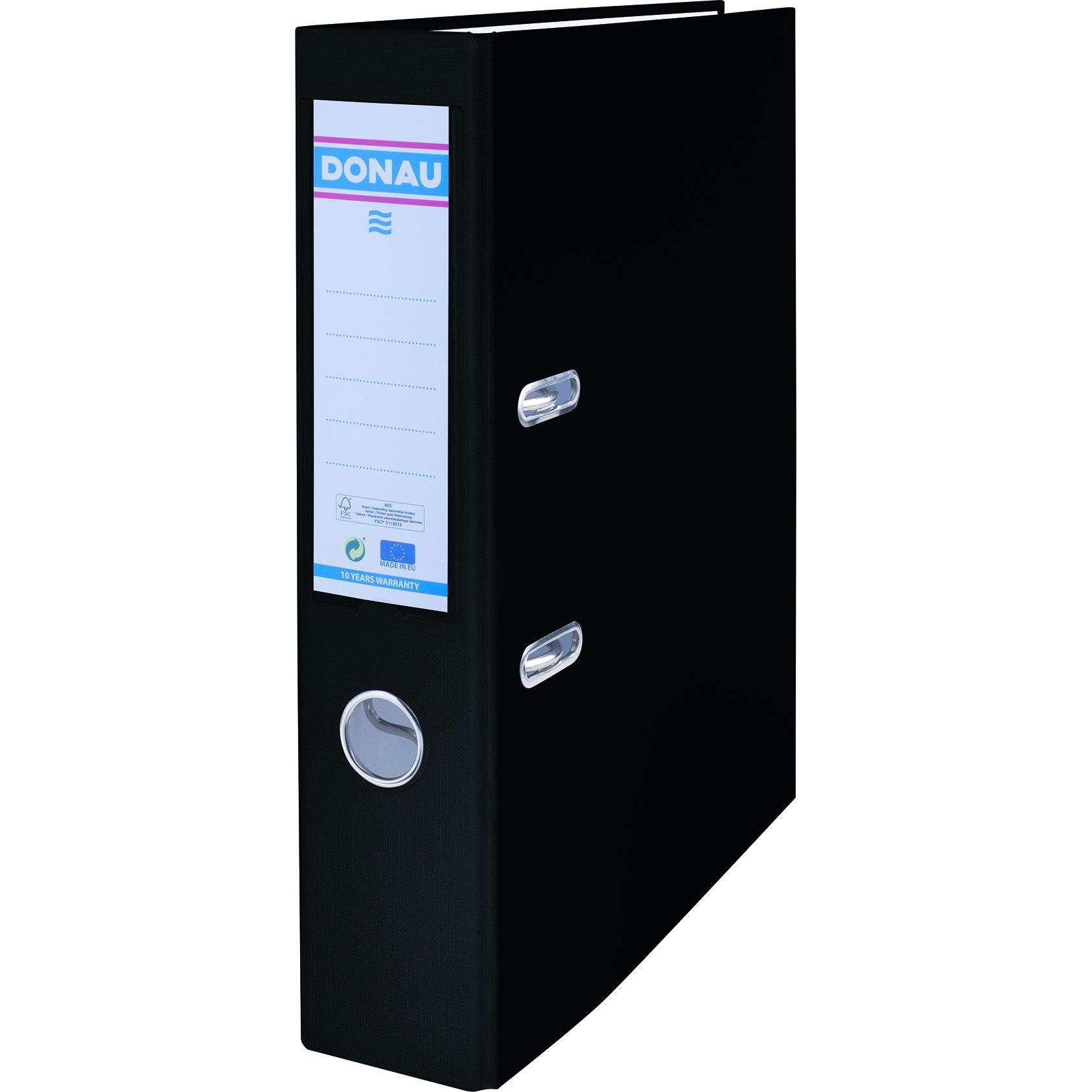 Donau, Raccoglitore, Folder master fsc, pp, a4/75mm, nero