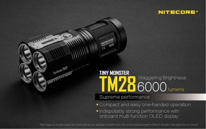 Produktbild Nitecore TM28 - 6000 Lumen (14.20 cm, 6000 lm)