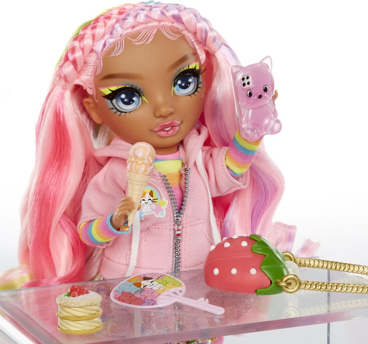 Actual product image Rainbow High Sparkle & Shine Fashiondukke - ROSETTA (Pink)