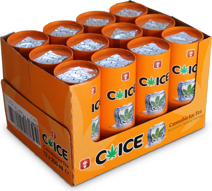 Actual product image C-Ice Cannabis Ice Tea (12 x 25 cl)