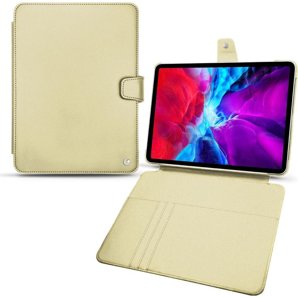 Noreve Lederschutzhülle Wallet (iPad Pro 11 2020 (2. Gen)), Tablet Hülle, Beige