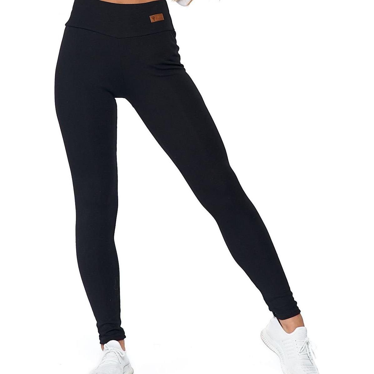 Moraj, Damen, Hosen, Lange Leggings, Schwarz, (L, XL)