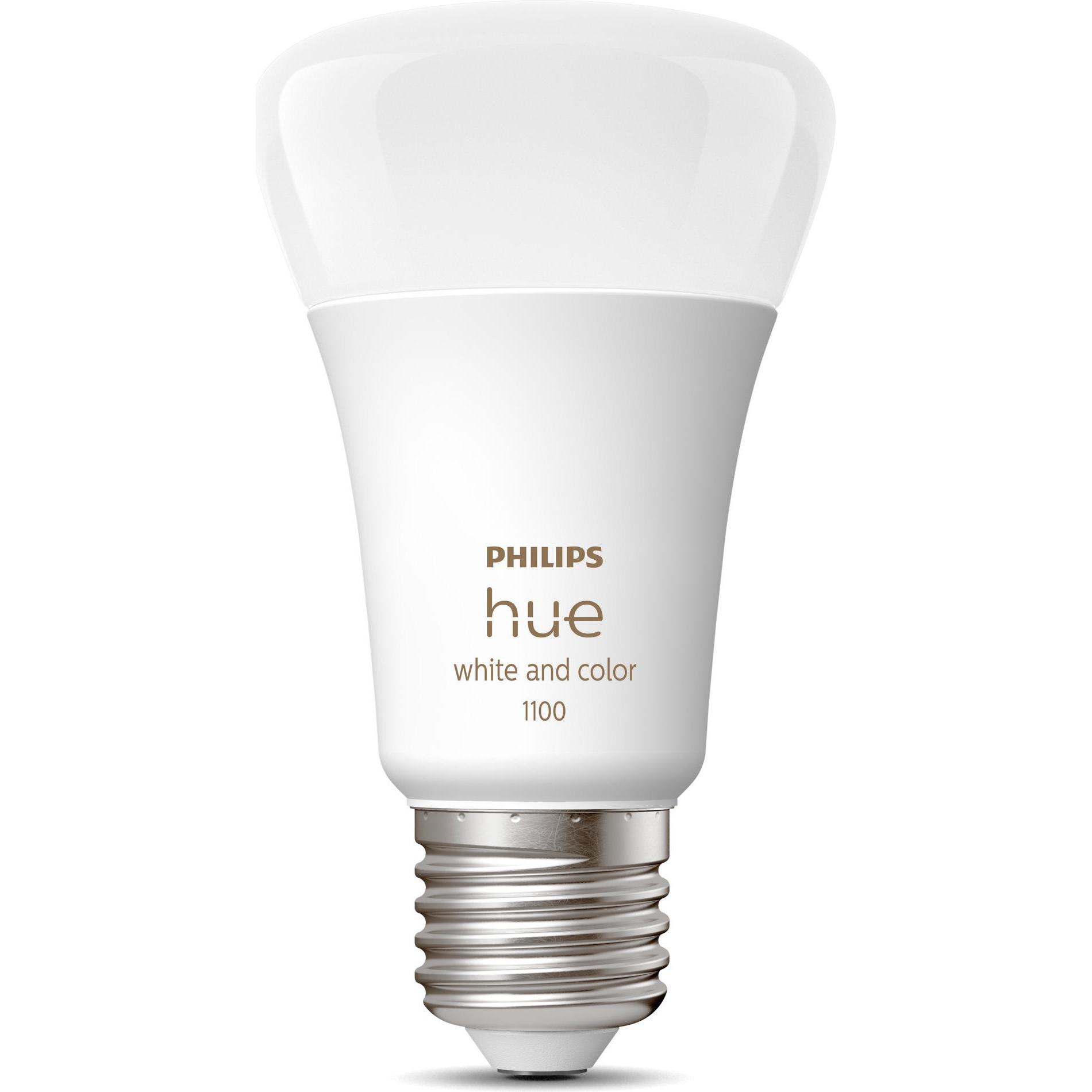 Thumbnail - Philips Hue, Leuchtmittel, White & Color Ambiance BT (E27, 9 W, 1100 lm, 1 x, F)