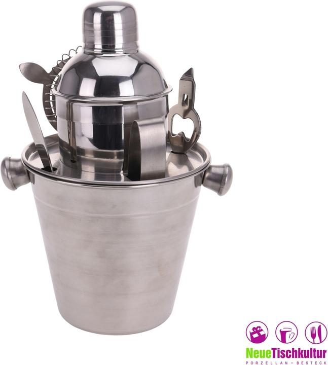 Produktbild neuetischkultur Bar Set mit Shaker und Kühler 6-tlg. (Cocktail Set)