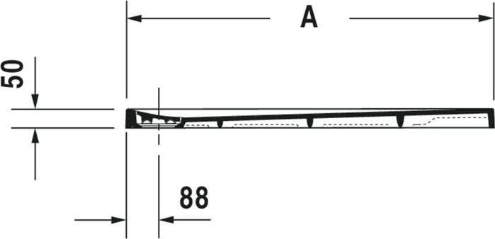 Produktbild Duravit Duschwanne Stonetto 900 x 900 x 50 mm wei matt 720146380000000