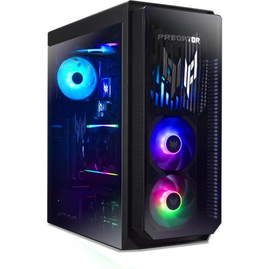 Acer Predator Orion 7000 (2000 GB, 64 GB, Intel Core Ultra 9 285, GeForce RTX 5090), PC, Schwarz