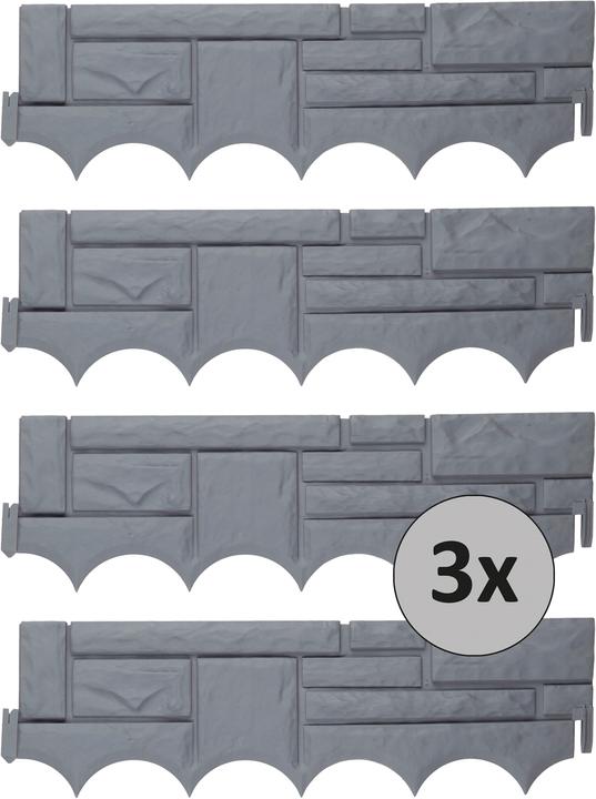 Actual product image HTI-Living Stone-look bed edging (696 cm)