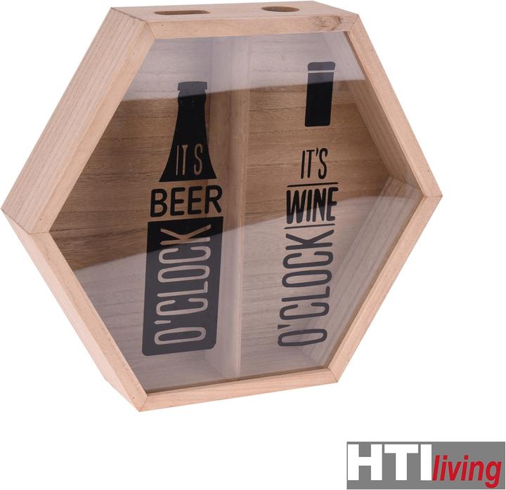 Produktbild HTI-Living Sammelbox für Weinkorken und Bierdeckel