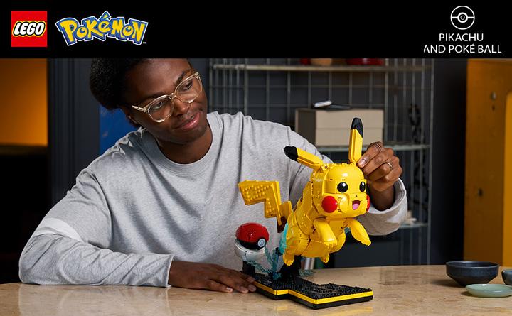 Immagine prodotto LEGO Pikachu e Pokéball