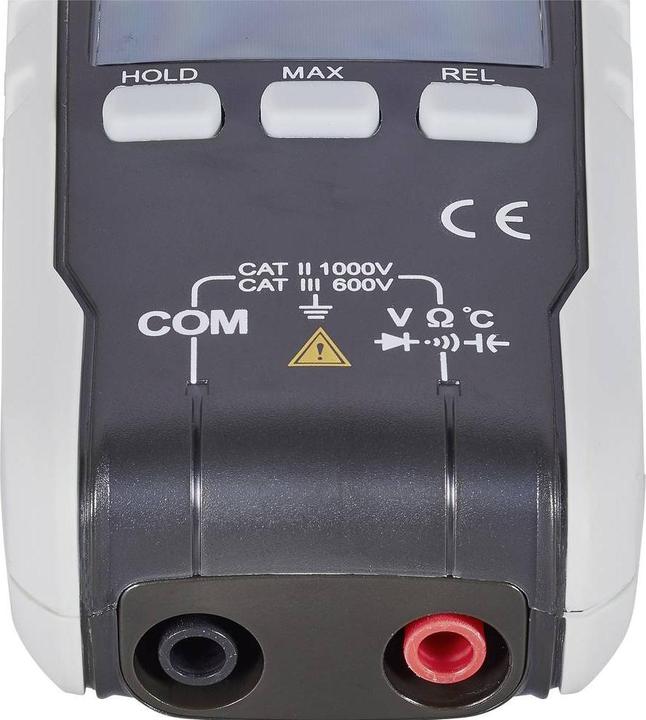 Produktbild Voltcraft Stromzange digital VC590 OLED (CAT II 1000V, CAT III 600V, Zangenstrommesser)