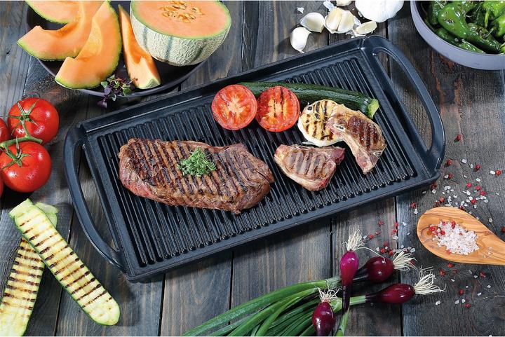 Produktbild Küchenprofi Grillplatte 38 cm Schwarz
